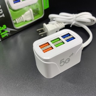 Dây Cáp Sạc Nhanh 6 Cổng USB Mini Đa Năng