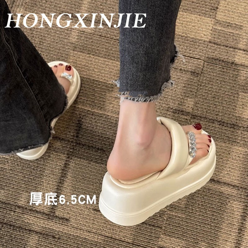 HONGXINJIE dép nữ dép sandal nữ d 2023 HOTSALE Sản phẩm mới vào mùa hè thời trang 062804