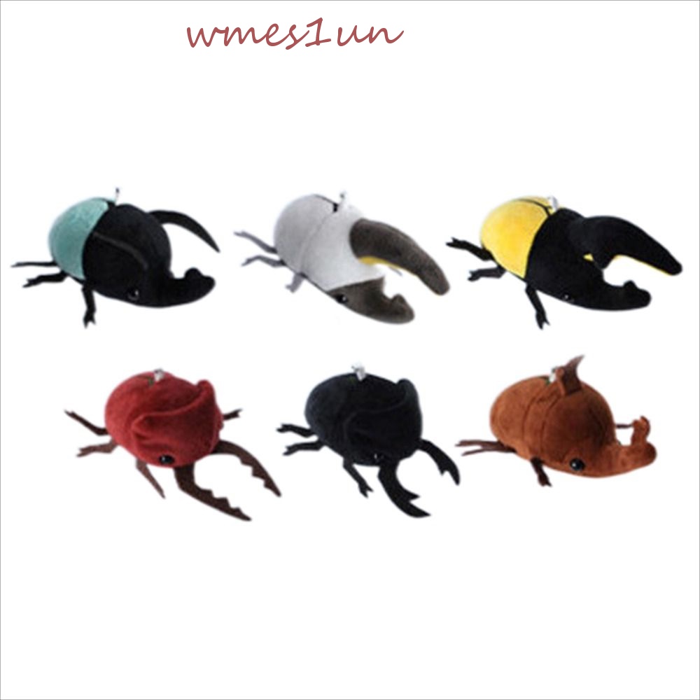 WMES15H Búp Bê Nhồi Bông Hình Côn Trùng 10cm Treo Túi Xách Cho Bé Trai