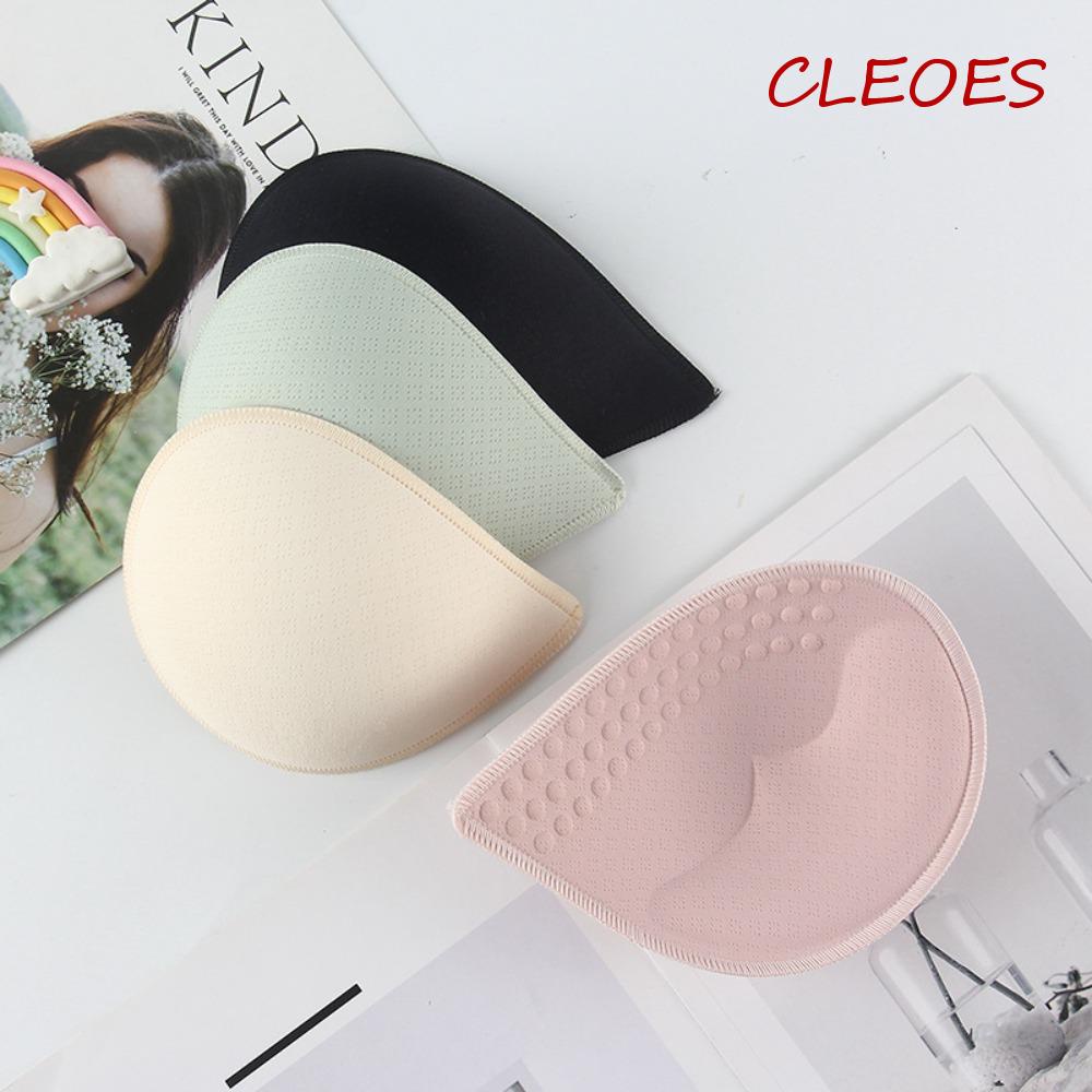 CLEOES Miếng Đệm Nâng Ngực Mềm Mại Hình Giọt Nước Có Thể Tái Sử Dụng
