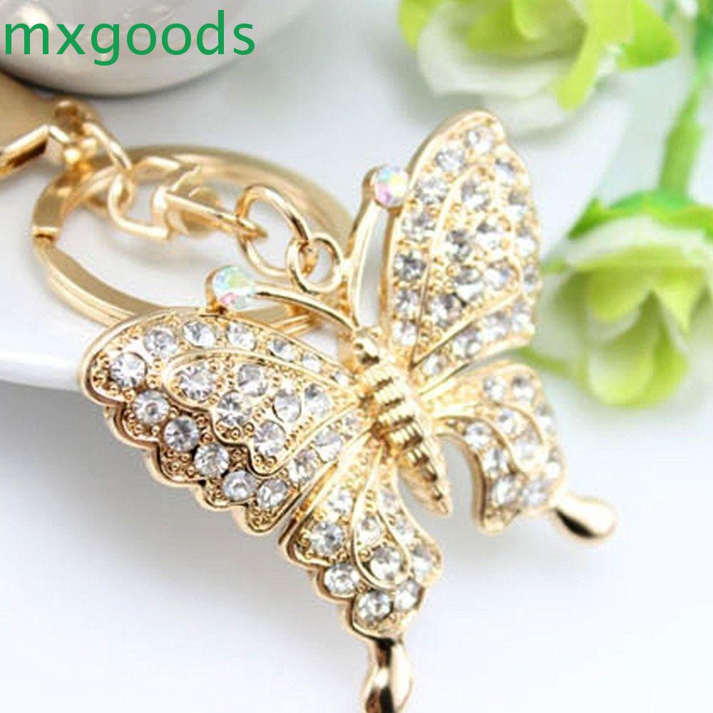 MXGOODS Móc Khóa Hình Bướm Chất Lượng Cao