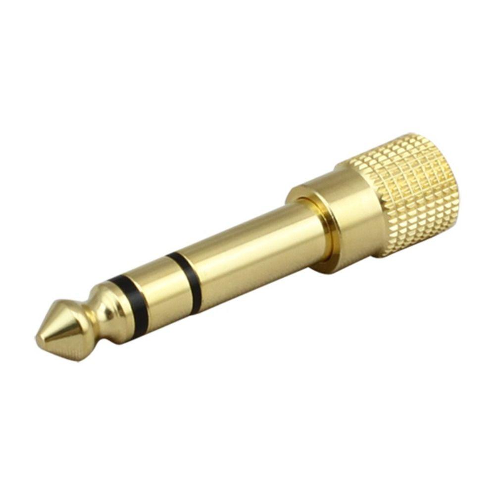 SHOUKEY Giắc Chuyển Đổi Âm Thanh Mạ Vàng 3.5mm Sang 6.35mm 1 / 4 Inch Chuyên Dụng Cho Loa