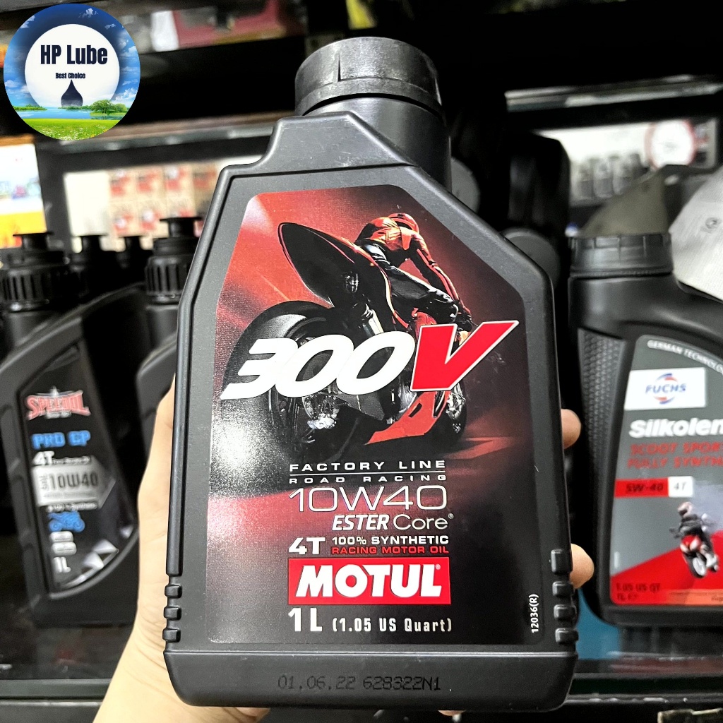 Mua Lẻ Giá Sỉ Nhớt Motul 300V 10w40 Tem 3 Lớp - Cam Kết Chính Hãng