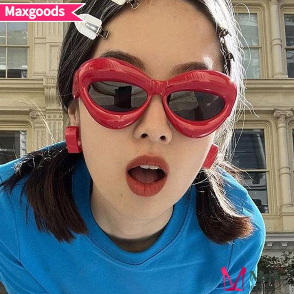 MAXG Kính Râm Unisex Y2K Phong Cách Hip Hop