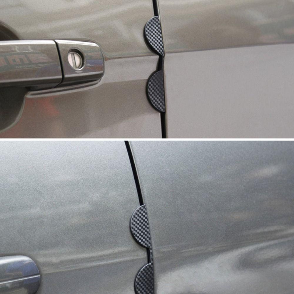 LET Bộ 4 Vỏ Bọc Góc Cửa Xe Hơi Bằng PVC Chống Va Chạm Chống Trầy Tiện Dụng