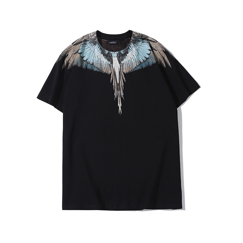 Ma-rc-lo- BEL-ONG Áo Thun Tay Ngắn Phong Cách Đường Phố Thời Trang Chất Lượng Cao