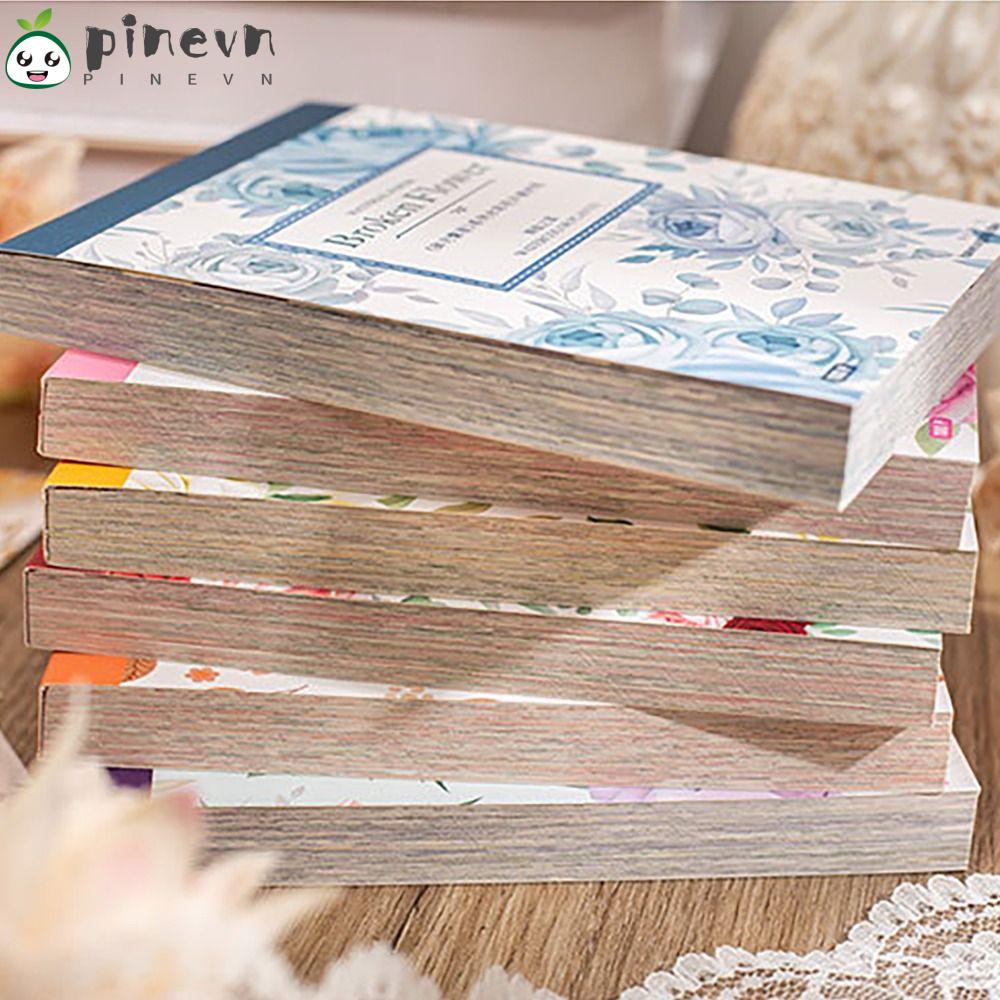 PINEVN Set 100 Tờ Nhãn Dán Trang Trí Điện Thoại / Nhật Ký Phong Cách Vintage