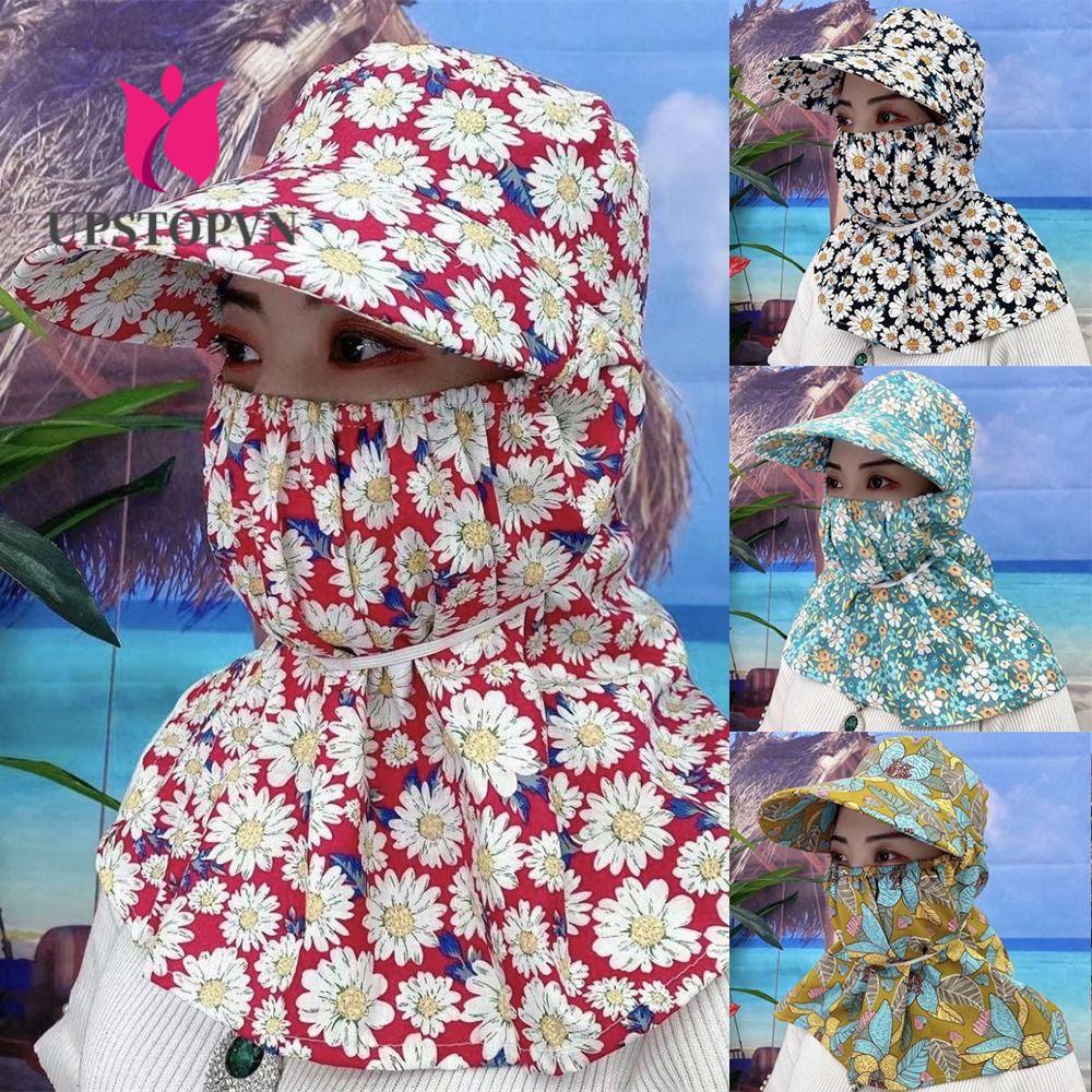 UPSTOPVN Mũ Chống Nắng Bảo Vệ Mặt Và Cổ Tiện Dụng