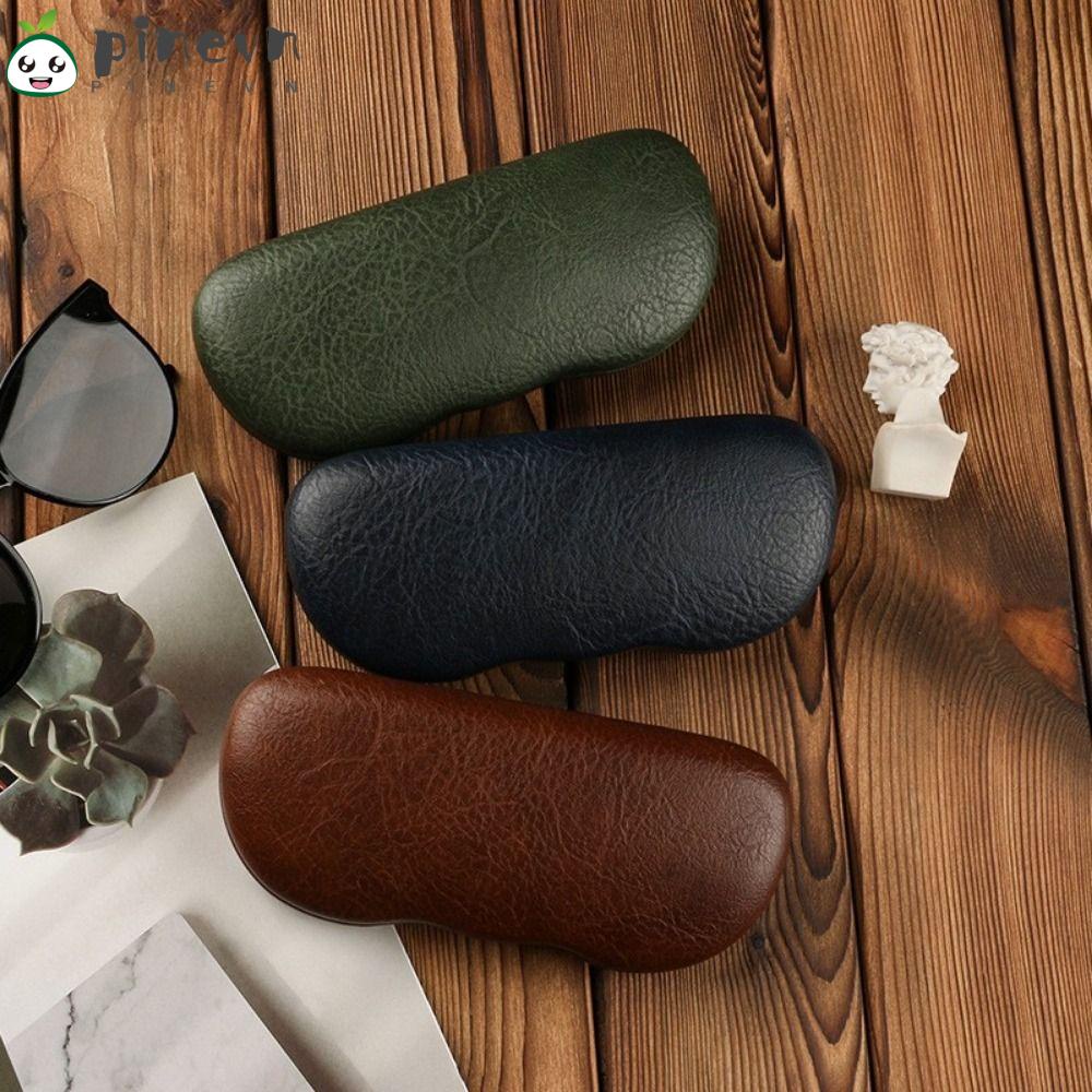 PINEVN Hộp Đựng Kính Chất Liệu Da Phong Cách Retro