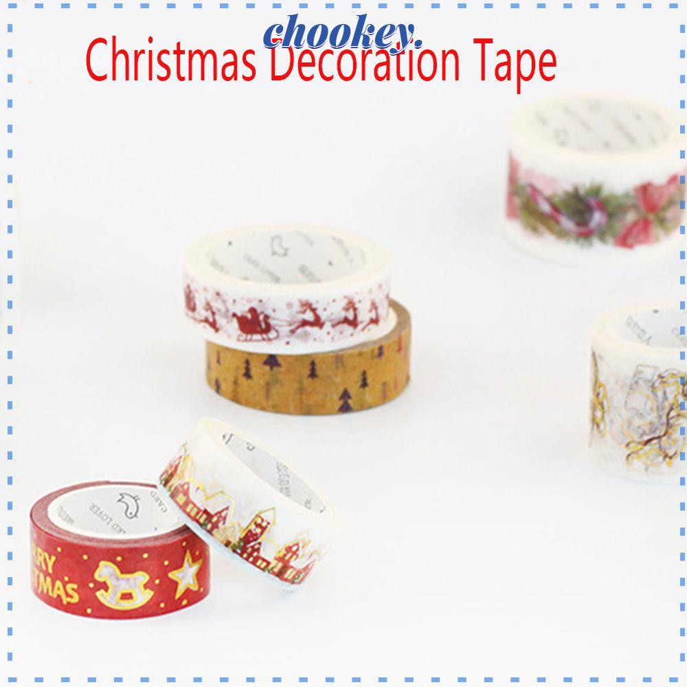 CHOOKEY Cuộn Băng Keo Dán Trang Trí Sổ Tay Sáng Tạo