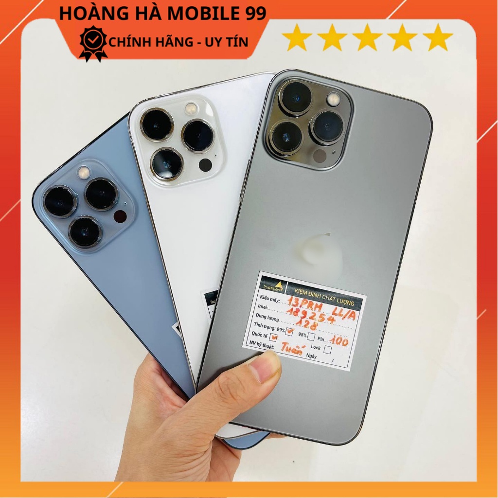 [ Chính Hãng] Điện Thoại 13 Prm 256Gb / Hàng 90% Bảo Hành 1 Năm Tặng Sạc Và Tai Nghe