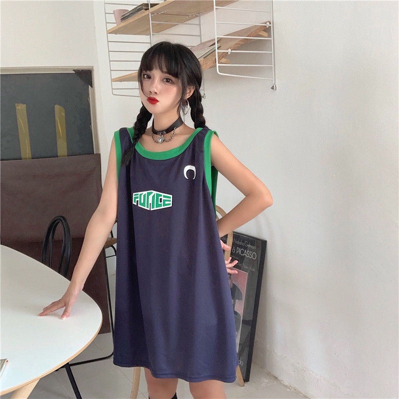 Áo Thun Thể Thao Sát Nách Dáng Suông Năng Động Thời Trang Cho Nữ