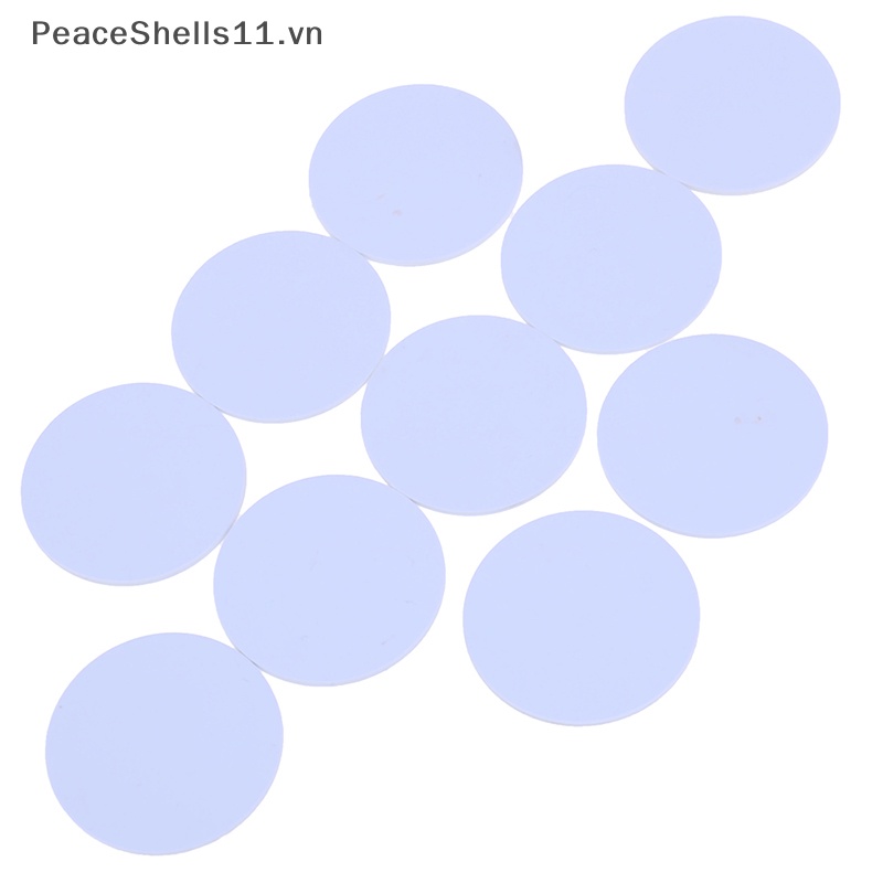Bộ 10 Thẻ Tiền Xu Chống Thấm Nước 13.56MHZ / 125KHZ RFID Tk4100