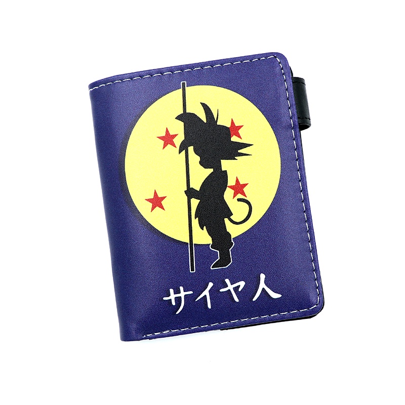 Danganronpa monokuma ví pu ngắn dễ thương nhân vật anime ví có túi đựng tiền xu in đầy màu sắc