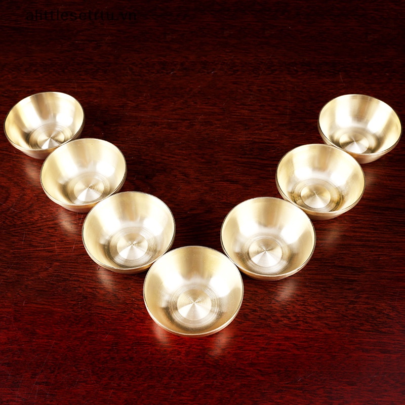 Cốc Nước Mini Bằng Đồng Phong Cách Tây Tạng