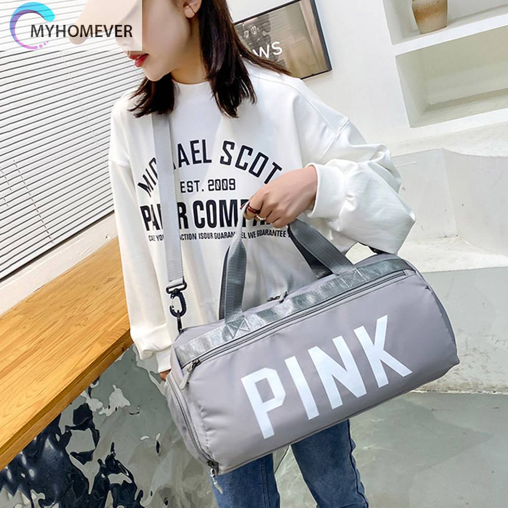 Túi Du Lịch / Tập Thể Hình Chia Ngăn Khô Và Ướt Bằng Vải Oxford Có Thể Gấp Gọn