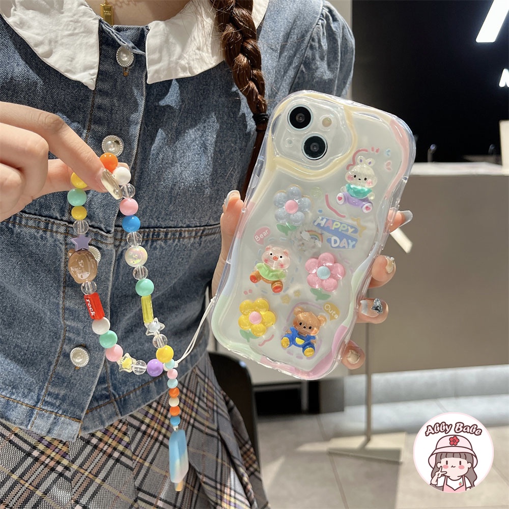 Ốp Điện Thoại TPU Mềm Hình Thỏ 3D Có Gương Trang Điểm Cho IPhone 14 Pro Max 12 11 Pro Max X XS XR 7Plus