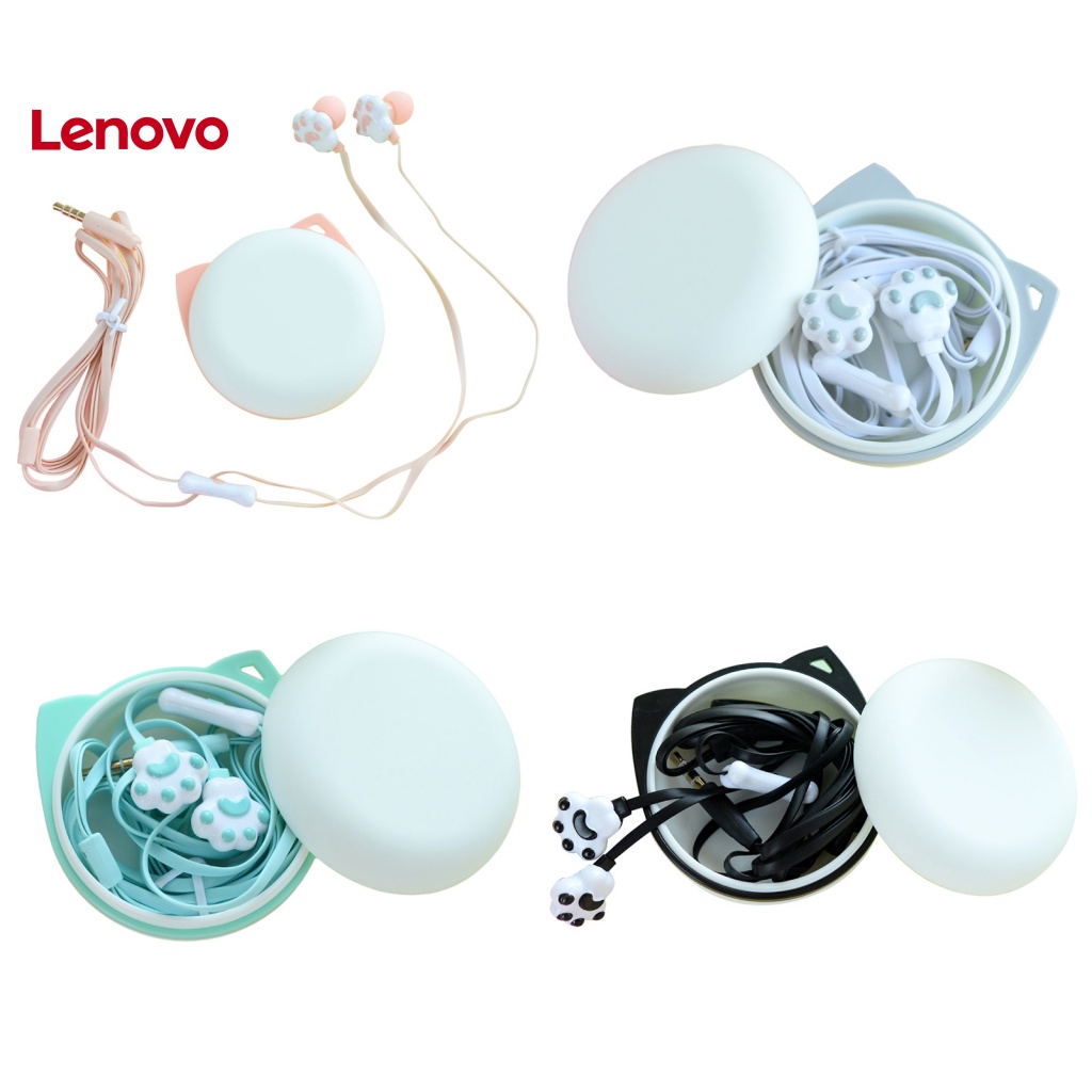 Tai Nghe Chơi Game Có Dây 3.5mm Hình Chân Mèo Bằng ABS Dễ Thương