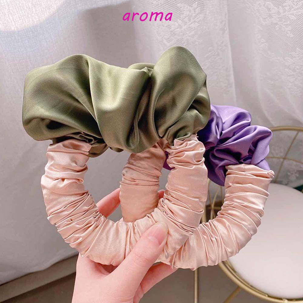 AROMA Máy Uốn Tóc Gợn Sóng DIY Không Dùng Nhiệt Tiện Lợi Dành Cho Người Lười Ngủ