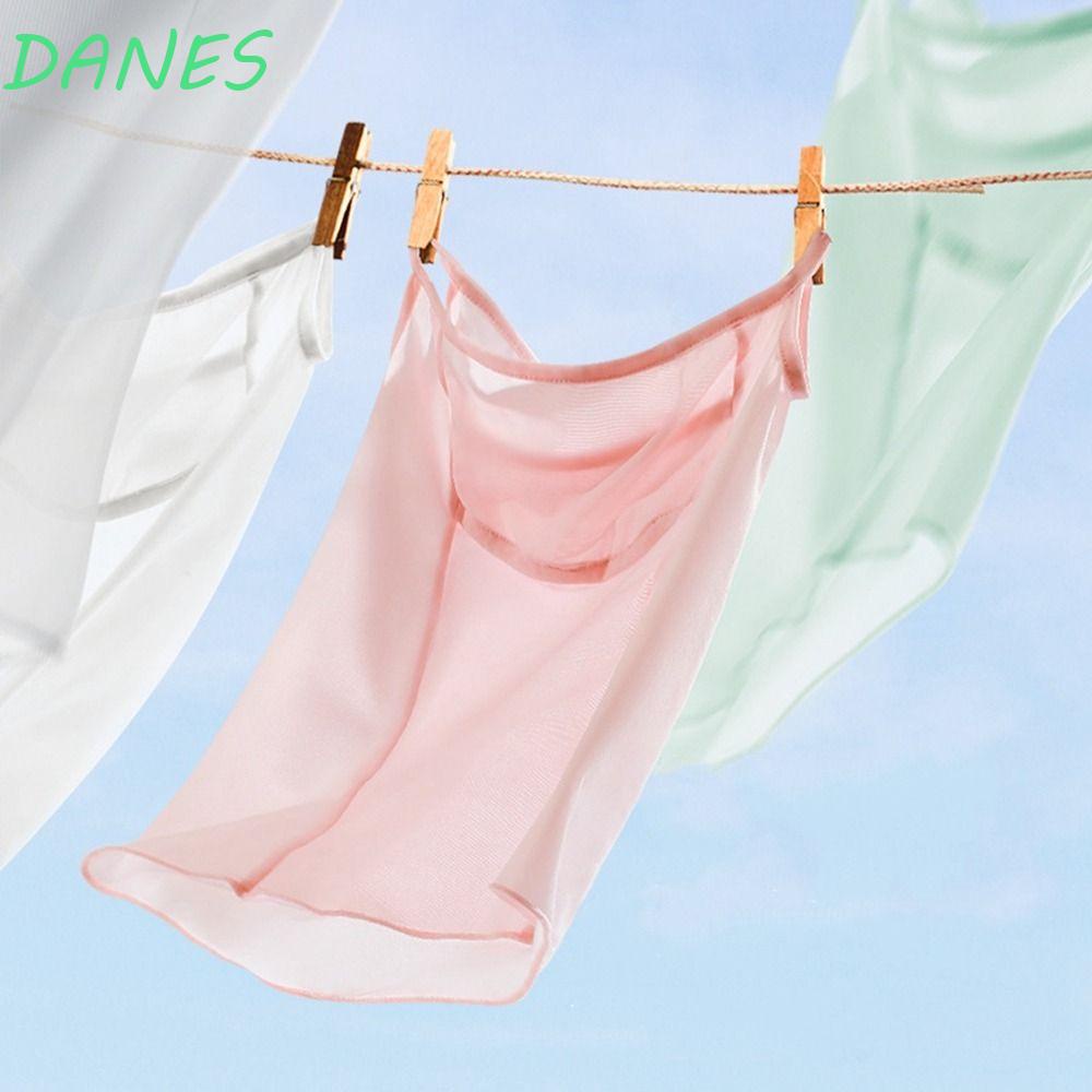 DANES Khăn Choàng Cổ Kiêm Khẩu Trang Chống Nắng Bằng Lụa Lạnh Màu Trơn Phong Cách Thể Thao Thời Trang Mùa Hè Cho Nam