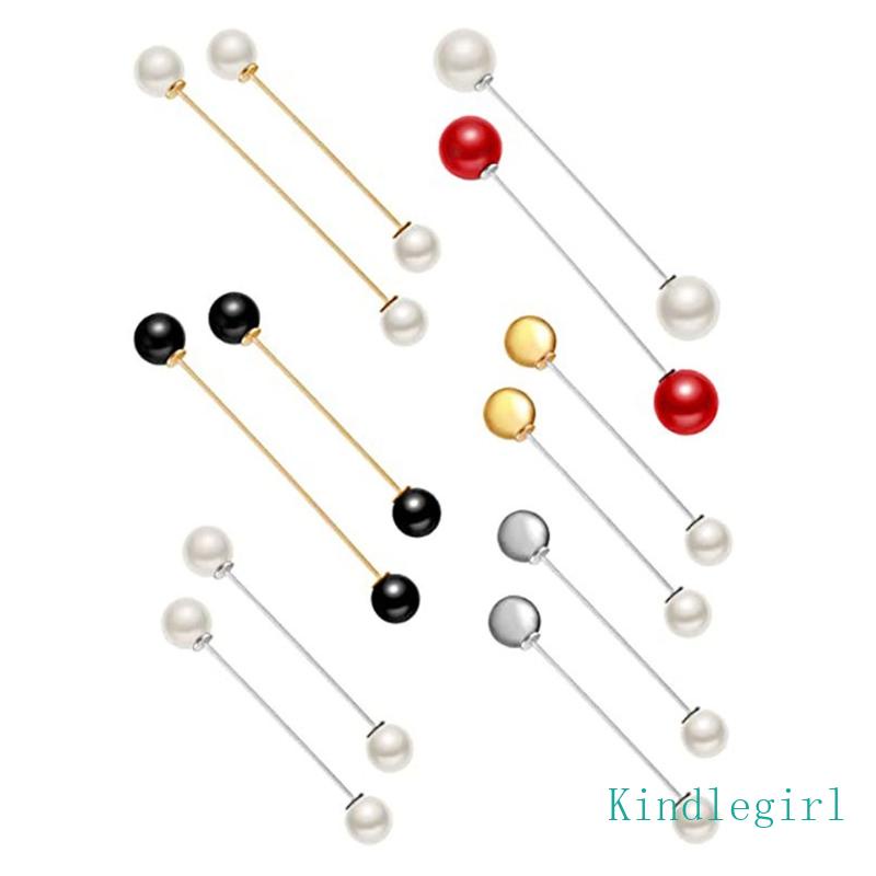 Bộ 12 Ghim Cài Áo Đính Ngọc Trai Nhỏ Xinh Thời Trang Cho Nữ