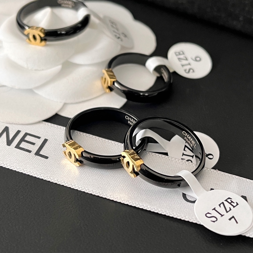 Nhẫn Đeo Tay cc Mạ Vàng Bạc 925 Phong Cách Hàn Quốc Đơn Giản Sáng Tạo Dành Cho Nữ