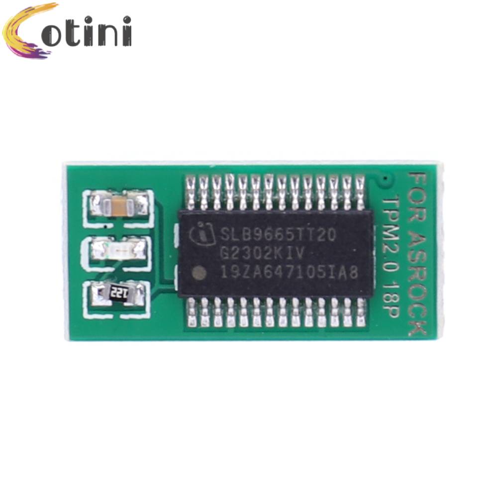 Mô Đun An Ninh Mini TPM 2.0 Cho Bảng Mạch ASUS / ASROCK / Gigabyte / MSI