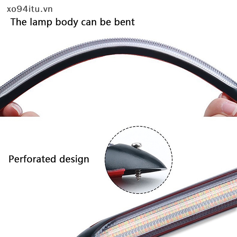 1 Cặp Đèn LED Tín Hiệu XOITU 12V Ánh Sáng Ban Ngày Cho Xe Hơi
