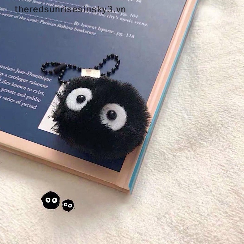 # # Móc Chìa Khóa Hình Totoro Nhồi Bông Nhỏ Màu Đen Dễ Thương Làm Quà Tặng Trang Sức Cho Bạn Gái