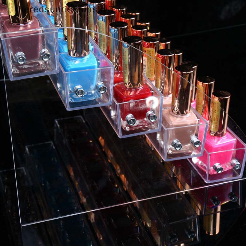 Giá Đỡ Trưng Bày Lọ Sơn Móng Tay Bằng Acrylic Tiện Dụng