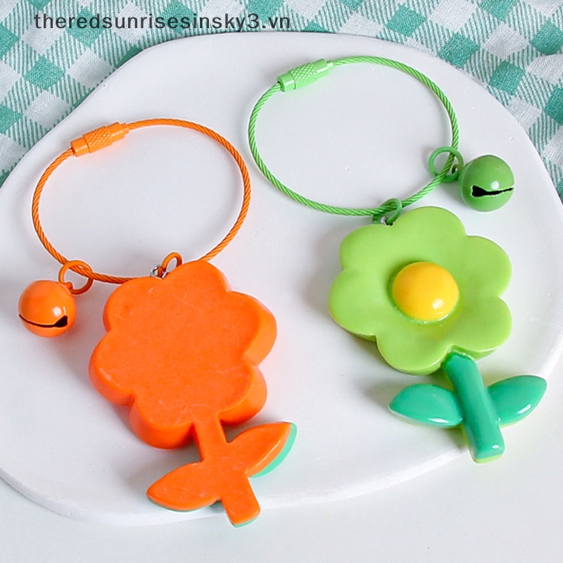 Vòng Tay / Móc Chìa Khóa / Túi Xách Hình Hoa Ngọt Ngào Nhiều Màu Dễ Thương Phong Cách Hàn Quốc Thời Trang Cho Nữ