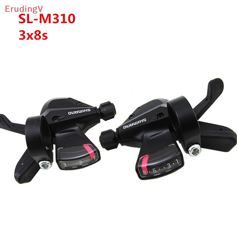 Cần Gạt Chuyển Số Trái / Phải 3x8 Tốc Độ Cho Xe Đạp Leo Núi