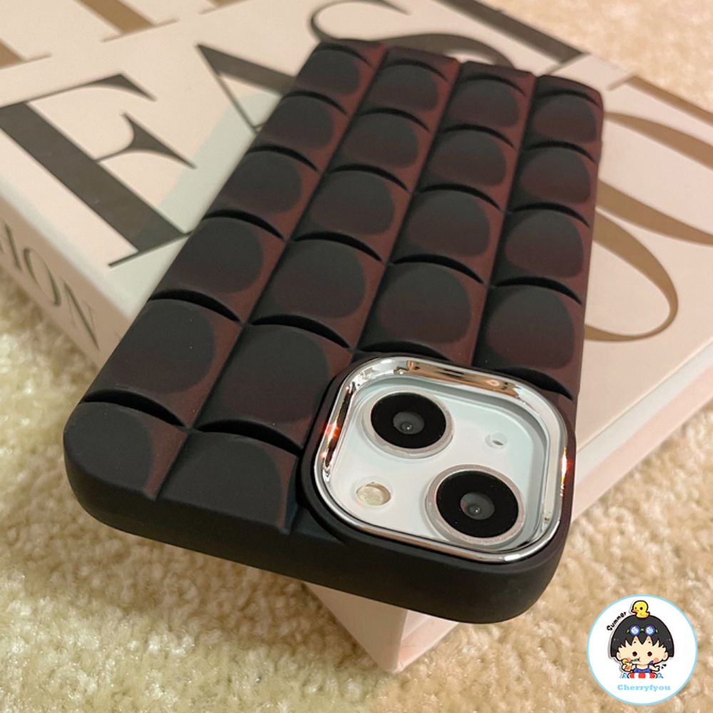 Ốp Điện Thoại TPU Mềm Nhám Chống Sốc Chống Trượt Mạ Điện In Họa Tiết 3D Cho IPhone 11 12 13 14 Pro Max