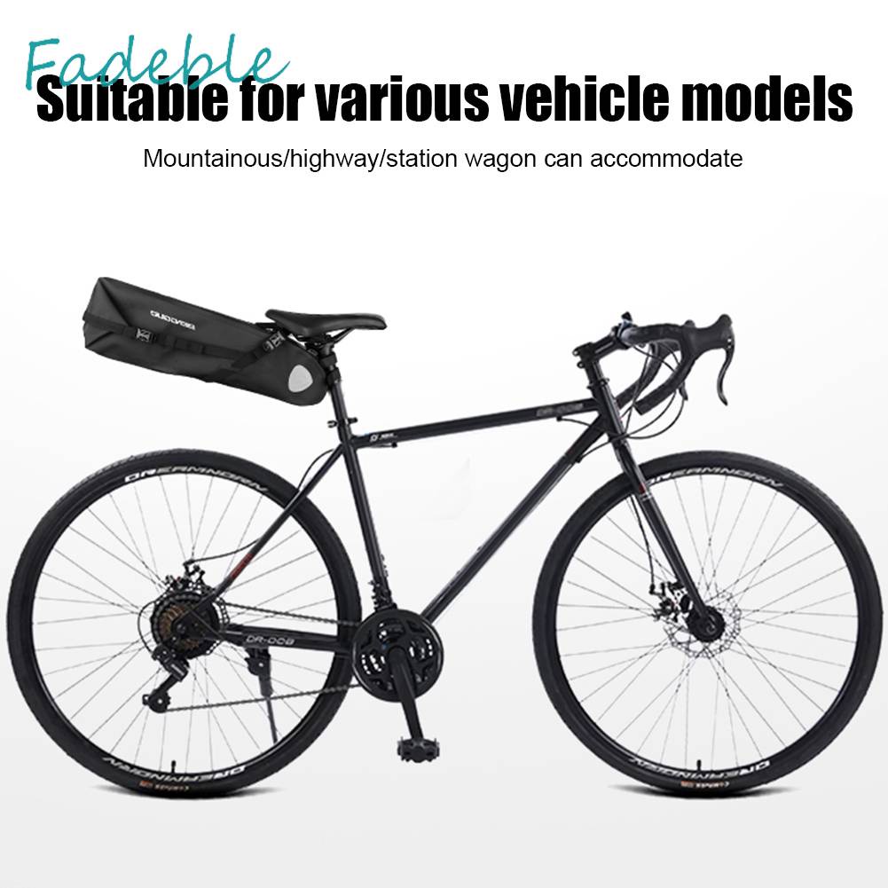 Túi Đựng Đồ Gắn Yên Sau Xe Đạp Leo Núi Gấp Gọn Dung Tích Lớn 10L