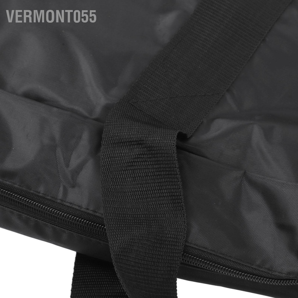 Vermont055 Bánh Xe Đạp Túi Nylon Đen Dày Di Động Gói Nĩa Khung Bảo Vệ Cho Đường Núi