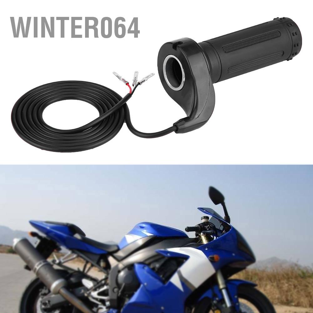 Winter064 Máy gia tốc xe máy đa năng Xe tay ga điện Twist Speed ​​​​Throttle Grip với 3 dây