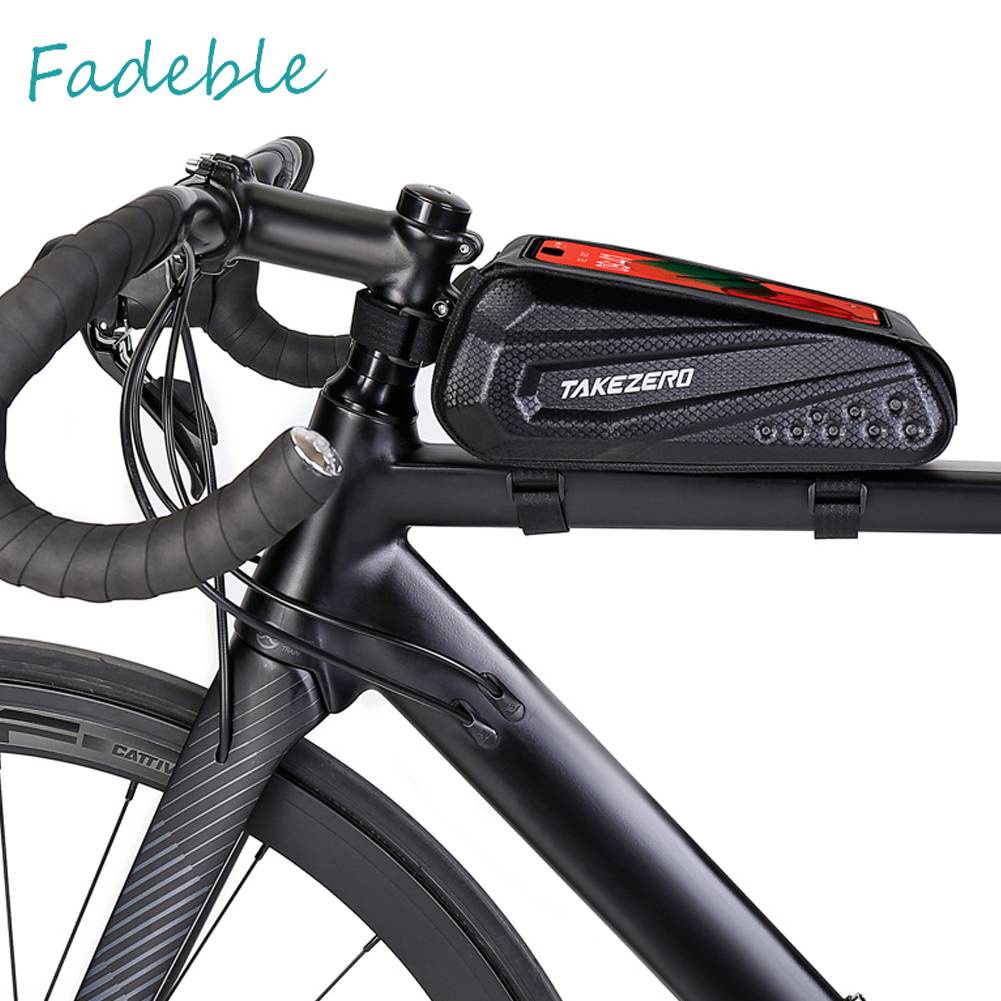 Túi Đựng Đồ Dùng 1L Thiết Kế Vỏ Nắp Lật Gắn Khung Xe Đạp Leo Núi Tiện Dụng