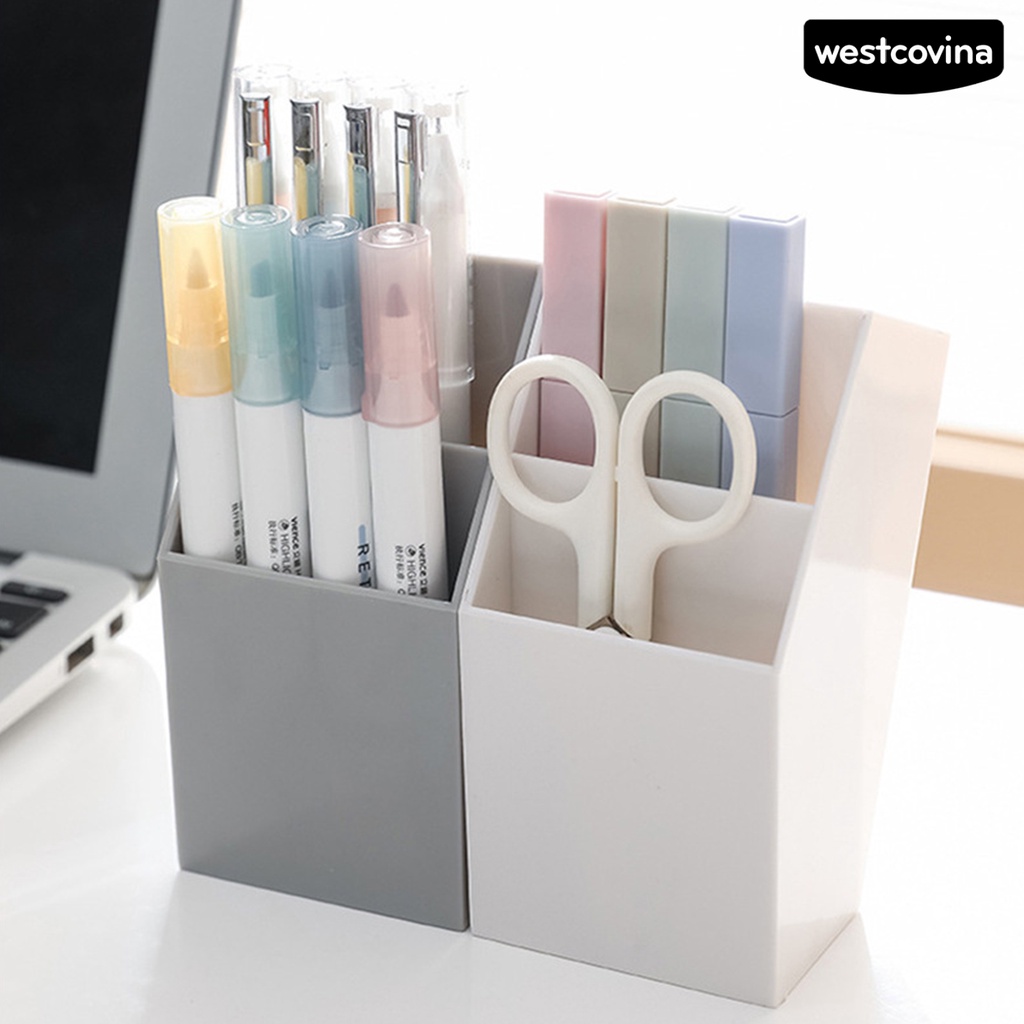 [WSTN]✎Hộp Đựng Cọ Trang Điểm Sức Chứa Lớn Tiết Kiệm Không Gian