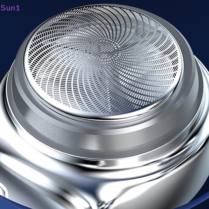 Dao Cạo Râu Mini Sun1 &gt; Kích Thước Bỏ Túi Sạc USB Không Dây Có Thể Giặt Lại Tiện Dụng Cho Nam