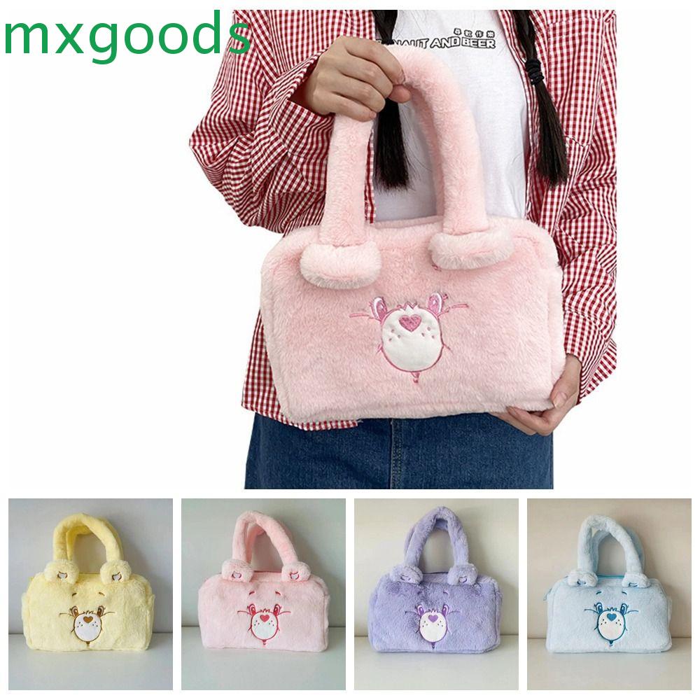 MXGOODS Túi Đựng Đồ Ăn Trưa Hình Gấu Hoạt Hình Đáng Yêu