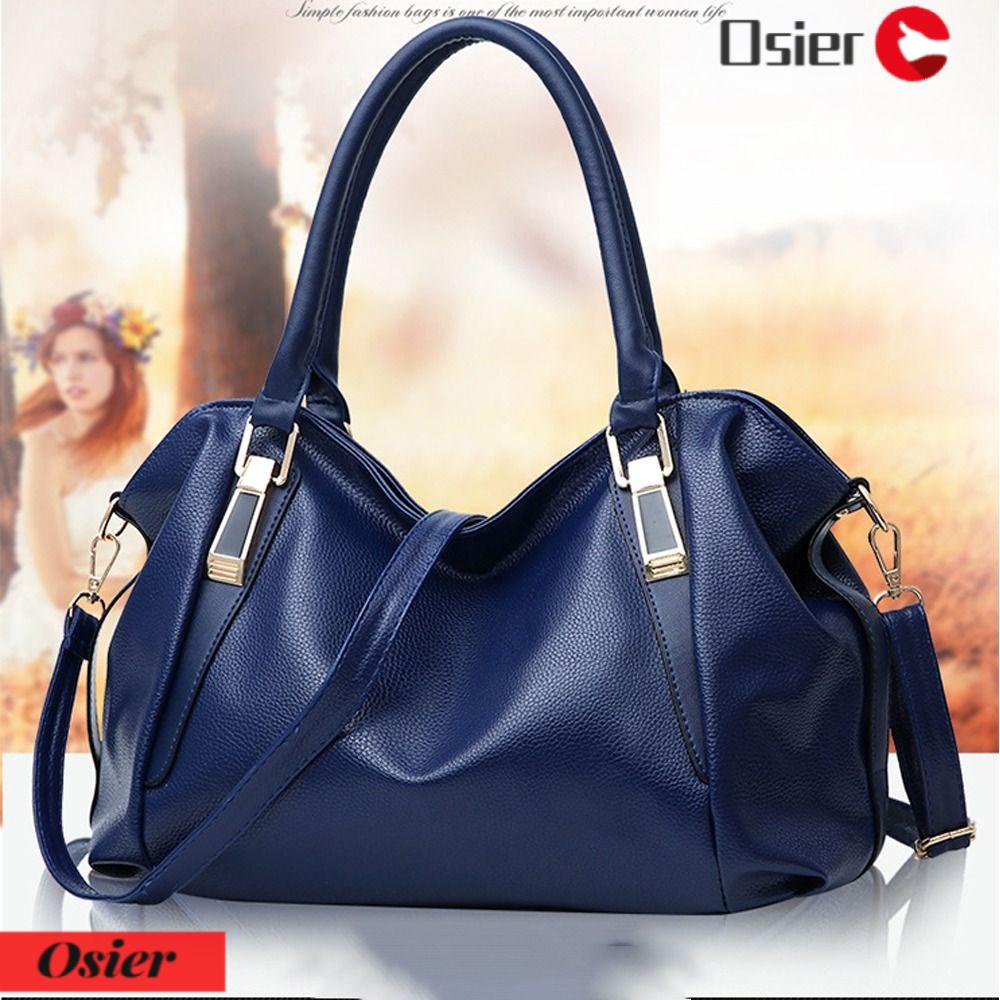 OSIER1 Túi Xách Giả Da Đeo Chéo Thời Trang Dành Cho Nữ