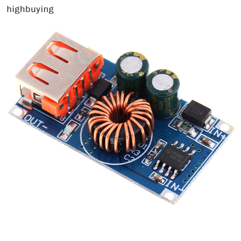 Mô Đun Hạ Áp USB DC 12V 24V Sang QC3.0 Sạc Nhanh Cho Điện Thoại Huawei Samsung Mới