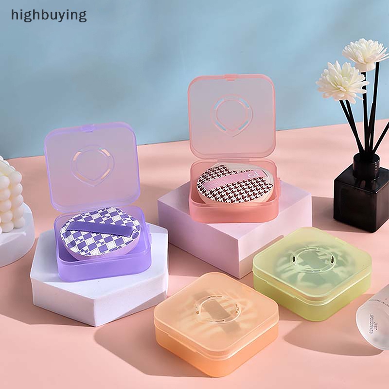 1 Hộp Đựng Mút Trang Điểm Chất Lượng Cao Mới