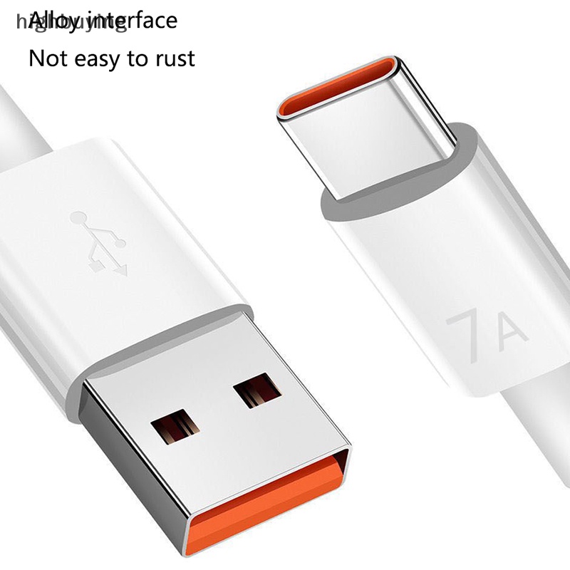 Cáp Sạc USB Loại C 7A 100W Cho Huawei mate40Pro nova9 Mới