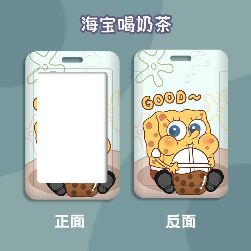 Ví Đựng Thẻ ID / Thẻ ID Họa Tiết Hoạt Hình Dễ Thương Kèm Dây Đeo Tiện Dụng Cho Học Sinh Tiểu Học