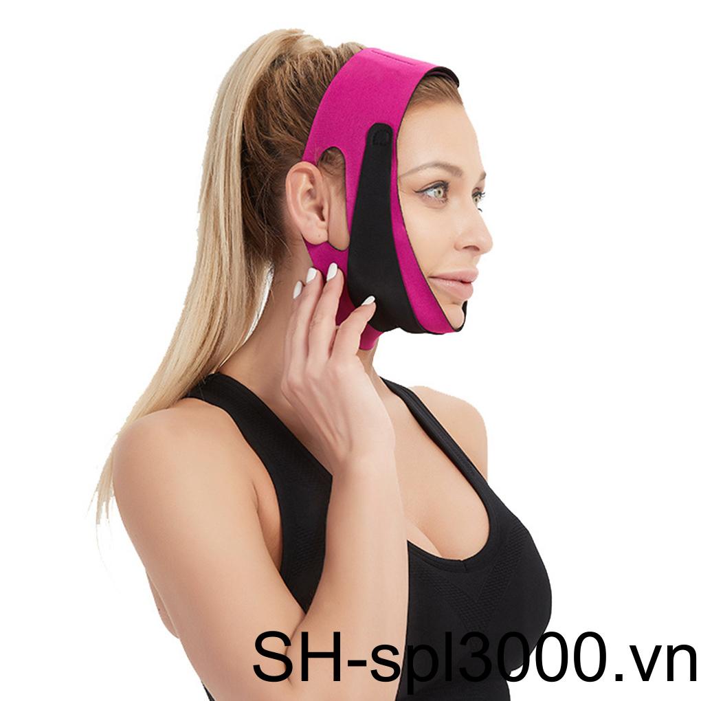 Đai Nâng Cơ Mặt Co Giãn Thoáng Khí Chống Nếp Nhăn Có Thể Tái Sử Dụng