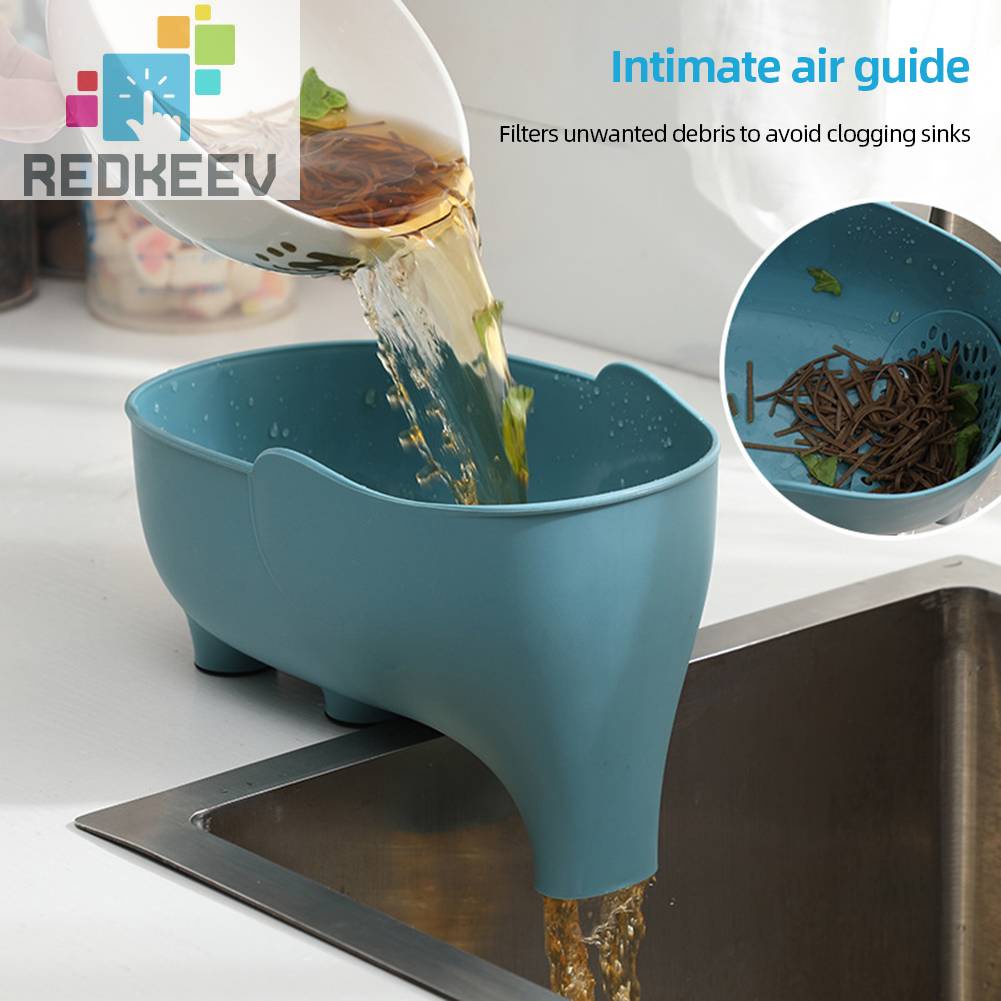 Rổ Đựng Đồ Đa Năng Có Lỗ Thoát Nước Tiện Lợi Cho Nhà Bếp