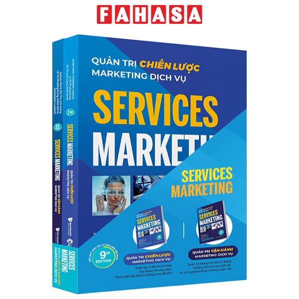 Sách Boxset Textbook Services Marketing (Bộ 2 Cuốn)