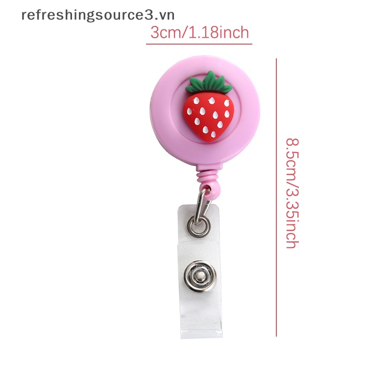 {REFRE3} Kẹp Giữ Thẻ ID Tên Xe Bus Staff Làm Việc Có Thể Thu Gọn {refreshingsource3.vn}
