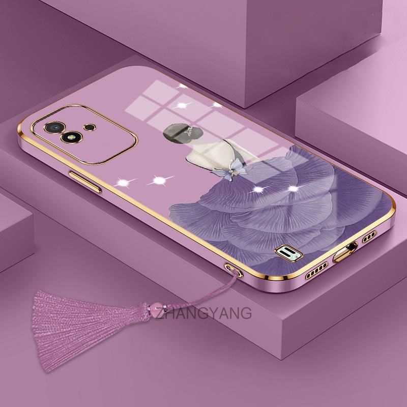 Ốp Điện Thoại TPU Silicon Mềm Chống Rơi Mạ Viền Cho Realme narzo 50i